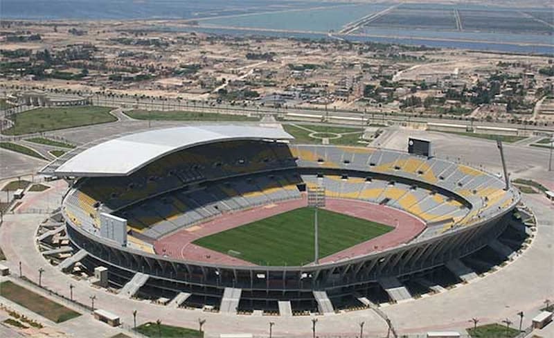 stadion sepak bola terbesar di dunia Borg El Arab Stadium
