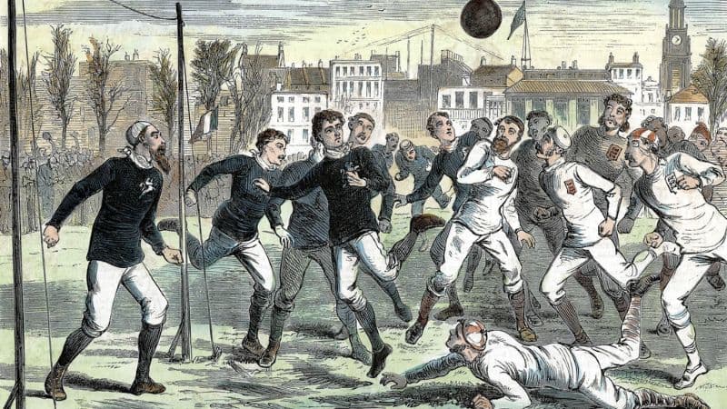 Fakta menarik tentang pertandingan sepak bola pertama di dunia