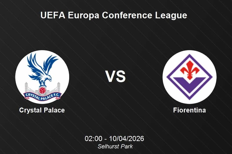 Crystal Palace vs Fiorentina Statistik Performa & Head-To-Head
