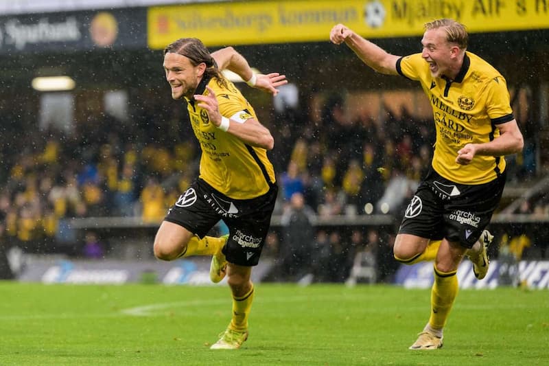 Elfsborg vs Mjallby Statistik Performa Elfsborg