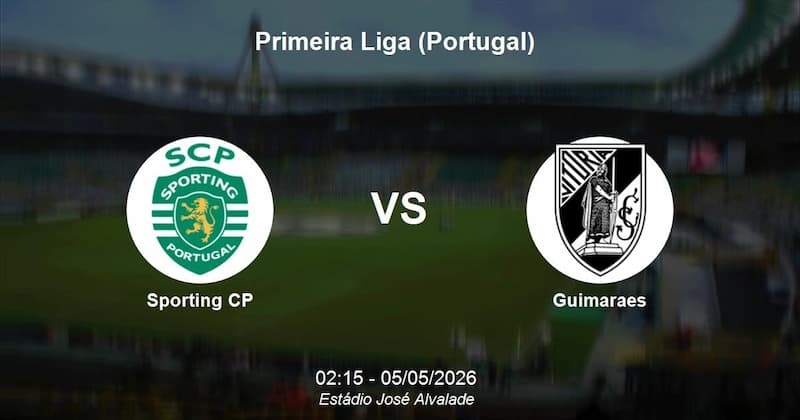 Sporting CP vs Vitoria Guimaraes STATISTIK PERFORMA & HEAD TO HEAD SPORTING CP VS VITORIA GUIMARAES