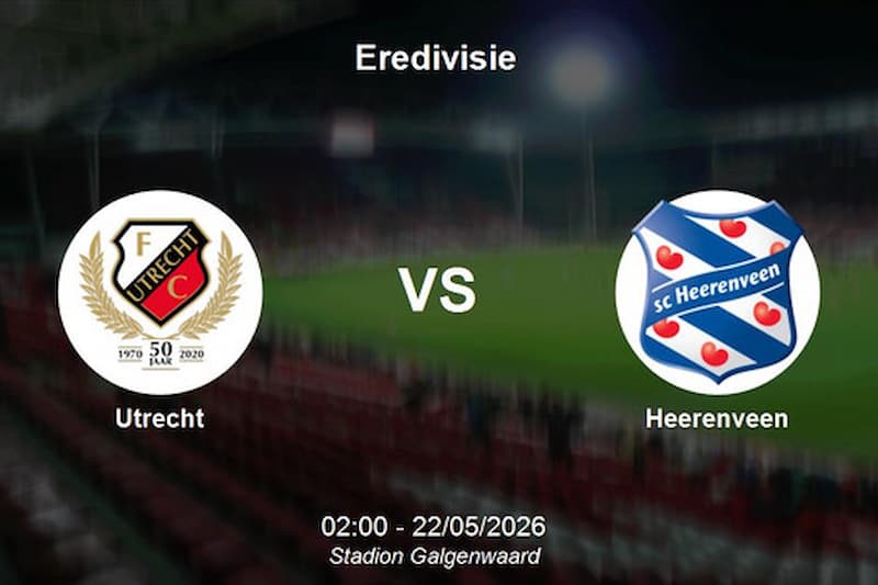 Prediksi Sepak Bola Utrecht vs Heerenveen Hari Ini