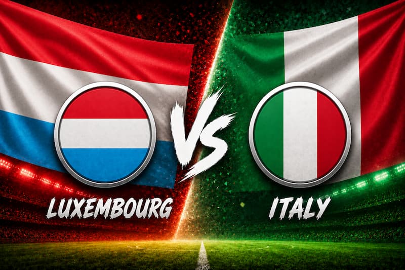 Analisis Handicap dan Prediksi Taruhan Luxembourg vs Italy