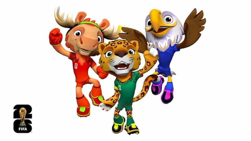 Trio Maskot Piala Dunia 2026: Maple, Zayu, dan Clutch