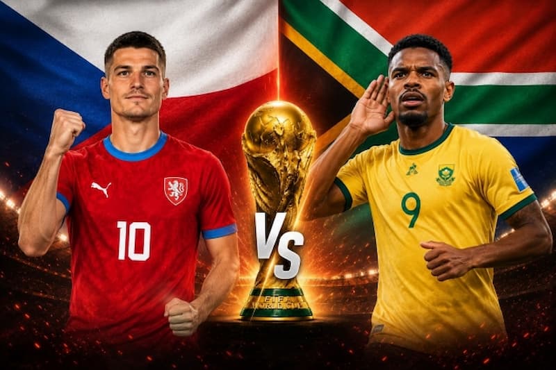 Informasi Pertandingan Republik Ceko vs Afrika Selatan